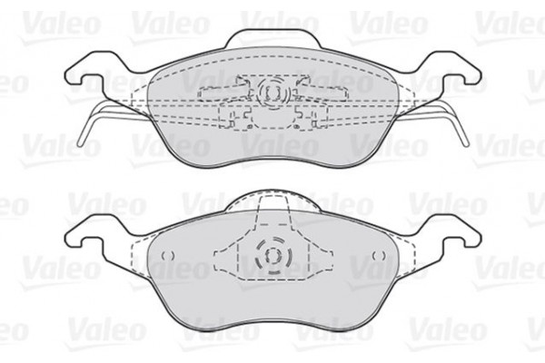 Valeo Σετ τακάκια, Δισκόφρενα - 301317