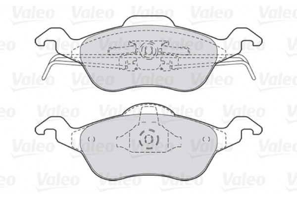 Valeo Σετ τακάκια, Δισκόφρενα - 301317
