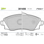 Valeo Σετ τακάκια, Δισκόφρενα - 301456