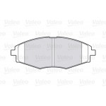 Valeo Σετ τακάκια, Δισκόφρενα - 301316