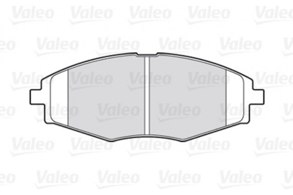 Valeo Σετ τακάκια, Δισκόφρενα - 301316