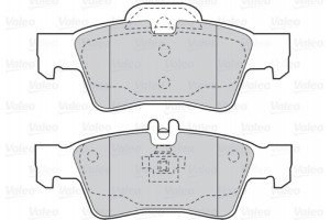 Valeo Σετ τακάκια, Δισκόφρενα - 302039