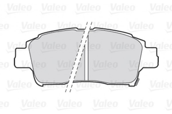 Valeo Σετ τακάκια, Δισκόφρενα - 301606