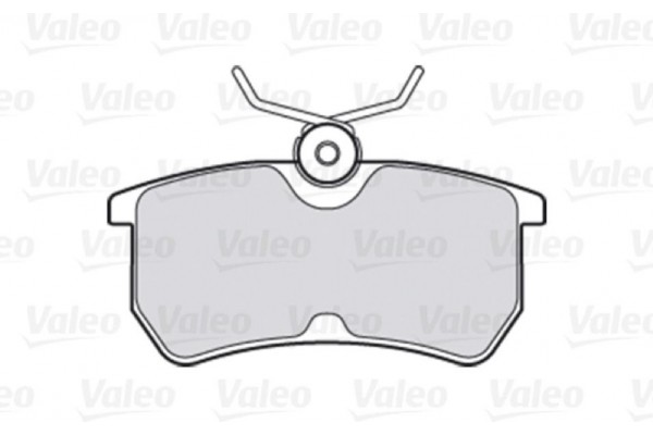 Valeo Σετ τακάκια, Δισκόφρενα - 301431