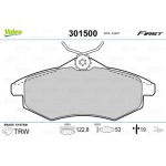 Valeo Σετ τακάκια, Δισκόφρενα - 301500