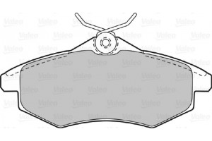 Valeo Σετ τακάκια, Δισκόφρενα - 598500