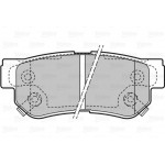 Valeo Σετ τακάκια, Δισκόφρενα - 598748