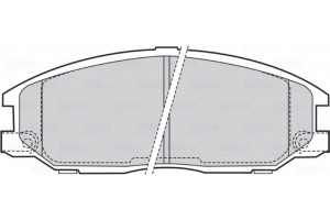 Valeo Σετ τακάκια, Δισκόφρενα - 301759
