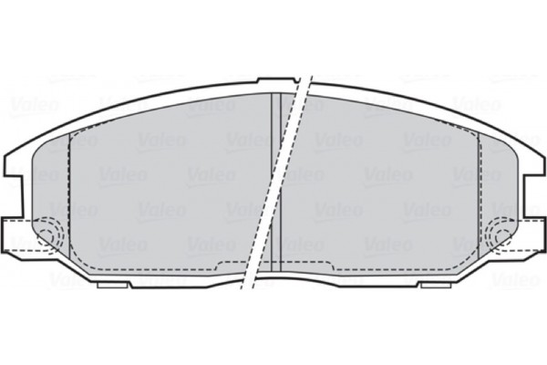 Valeo Σετ τακάκια, Δισκόφρενα - 301759