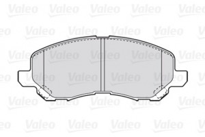 Valeo Σετ τακάκια, Δισκόφρενα - 301886