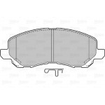 Valeo Σετ τακάκια, Δισκόφρενα - 598886