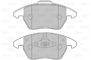 Valeo Σετ τακάκια, Δισκόφρενα - 301715