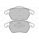 Valeo Σετ τακάκια, Δισκόφρενα - 598715