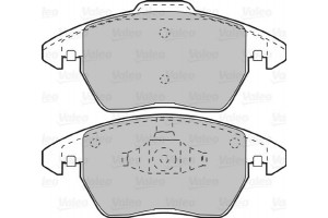 Valeo Σετ τακάκια, Δισκόφρενα - 598715