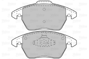 Valeo Σετ τακάκια, Δισκόφρενα - 598715
