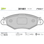 Valeo Σετ τακάκια, Δισκόφρενα - 301461