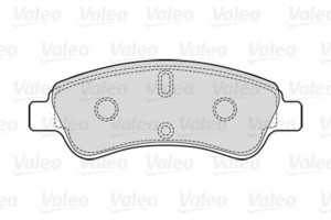 Valeo Σετ τακάκια, Δισκόφρενα - 301464