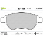 Valeo Σετ τακάκια, Δισκόφρενα - 301465