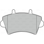 Valeo Σετ τακάκια, Δισκόφρενα - 301537