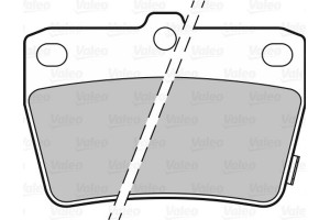 Valeo Σετ τακάκια, Δισκόφρενα - 301673