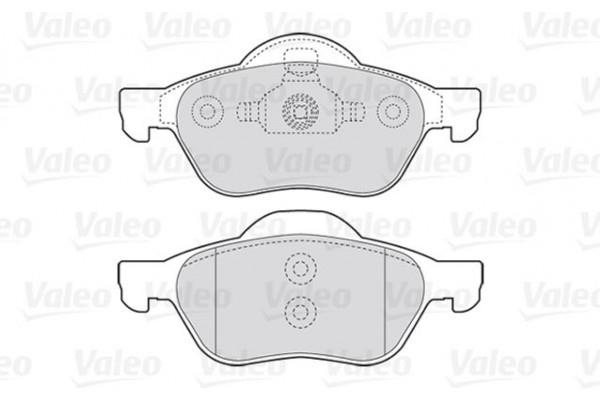 Valeo Σετ τακάκια, Δισκόφρενα - 301471