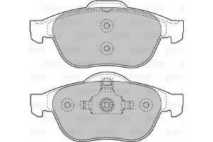Valeo Σετ τακάκια, Δισκόφρενα - 598566