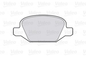 Valeo Σετ τακάκια, Δισκόφρενα - 301407