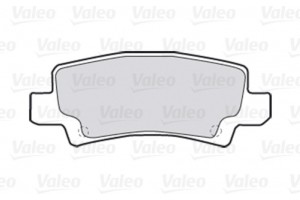 Valeo Σετ τακάκια, Δισκόφρενα - 301680