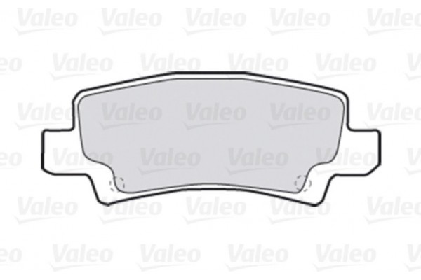 Valeo Σετ τακάκια, Δισκόφρενα - 301680