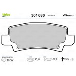 Valeo Σετ τακάκια, Δισκόφρενα - 301680