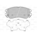 Valeo Σετ τακάκια, Δισκόφρενα - 598744