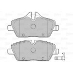 Valeo Σετ τακάκια, Δισκόφρενα - 598699