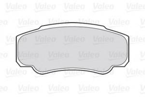 Valeo Σετ τακάκια, Δισκόφρενα - 301570