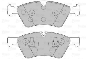 Valeo Σετ τακάκια, Δισκόφρενα - 301107