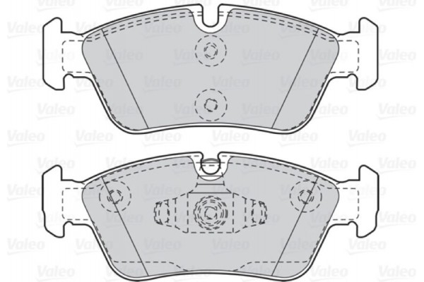 Valeo Σετ τακάκια, Δισκόφρενα - 302050