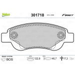 Valeo Σετ τακάκια, Δισκόφρενα - 301718