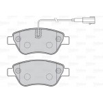 Valeo Σετ τακάκια, Δισκόφρενα - 301051