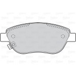 Valeo Σετ τακάκια, Δισκόφρενα - 302069