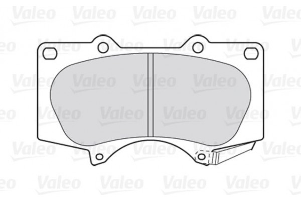 Valeo Σετ τακάκια, Δισκόφρενα - 301857