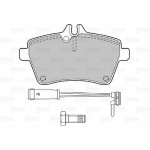 Valeo Σετ τακάκια, Δισκόφρενα - 598704