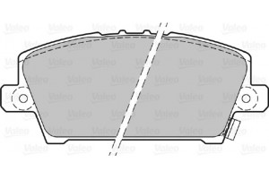 Valeo Σετ τακάκια, Δισκόφρενα - 301803