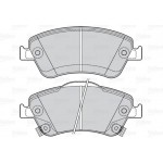 Valeo Σετ τακάκια, Δισκόφρενα - 302115