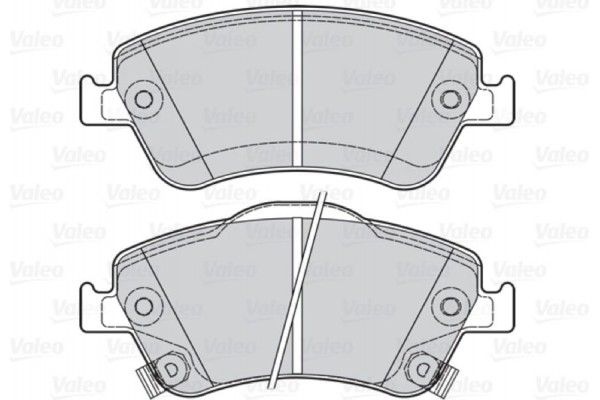 Valeo Σετ τακάκια, Δισκόφρενα - 302115