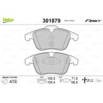 Valeo Σετ τακάκια, Δισκόφρενα - 301879