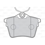 Valeo Σετ τακάκια, Δισκόφρενα - 301664