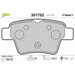 Valeo Σετ τακάκια, Δισκόφρενα - 301702