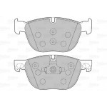 Valeo Σετ τακάκια, Δισκόφρενα - 301130