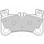 Valeo Σετ τακάκια, Δισκόφρενα - 601560