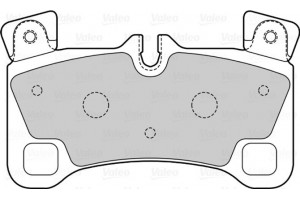 Valeo Σετ τακάκια, Δισκόφρενα - 601560