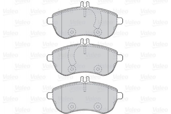 Valeo Σετ τακάκια, Δισκόφρενα - 302088